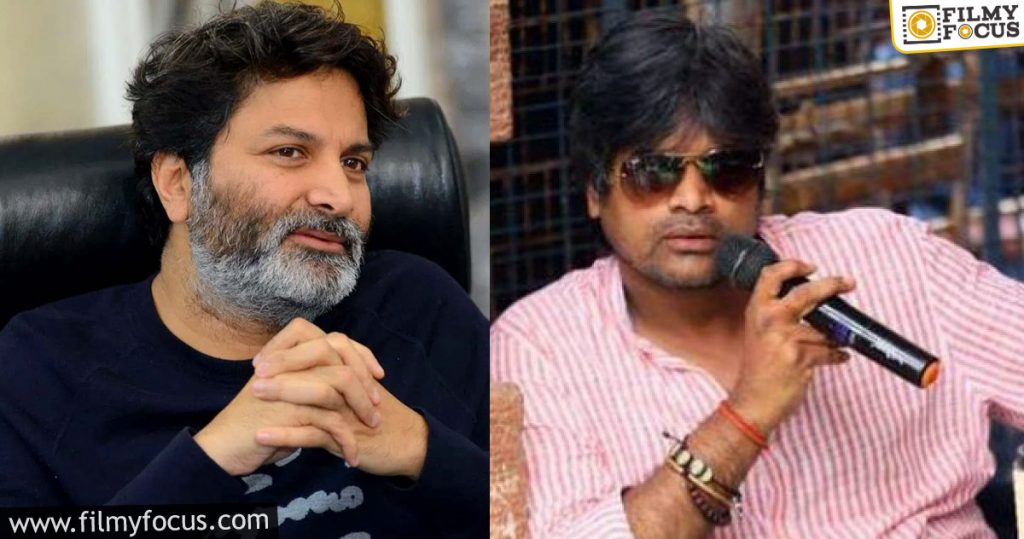 Trivikram and Harish Shankar giving their stories to others1
