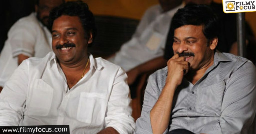 VV Vinayak had a meeting in Bengaluru with Chiranjeevi1