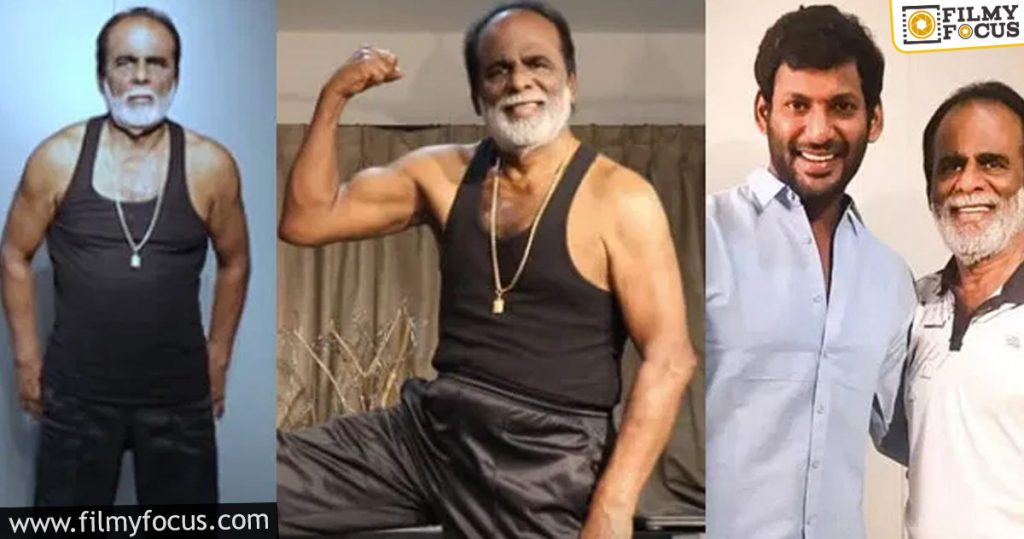 Vishal father Gk Reddy shocks with his fitness1