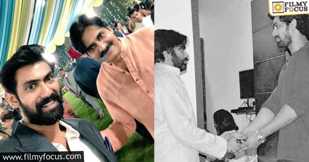 Pawan Kalyan with Rana Daggubati