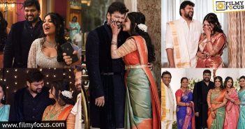 Mani Sharma son Mahati Swara Sagar engagement photos going viral
