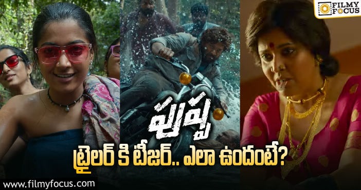 Pushpa Teaser: ‘ఆర్.ఆర్.ఆర్’ గ్లిమ్ప్స్ నే ఫాలో అయ్యారు.. కానీ విజువల్స్ అదుర్స్..!