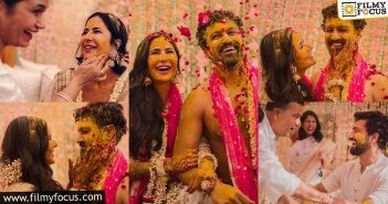 Katrina Kaif and Vicky Kaushal haldi function photos going viral