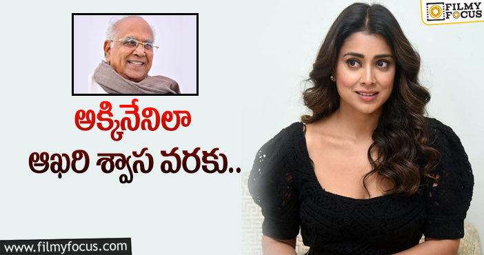 Shriya Saran: కెరీర్‌పై ఆసక్తికర కామెంట్‌ చేసిన శ్రియ!