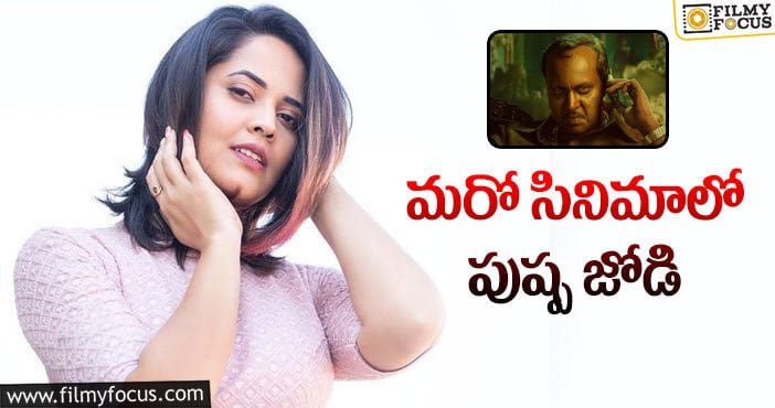 Anasuya: మరోసారి నెగిటివ్ పాత్రలో అనసూయ