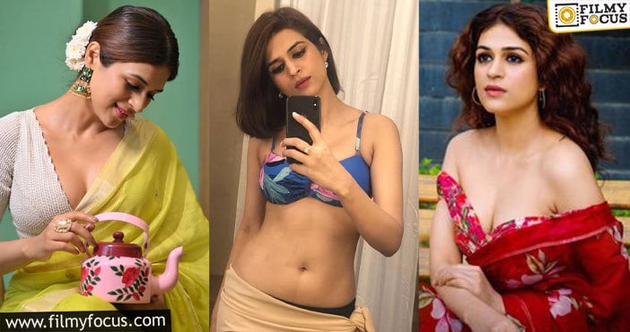 Shraddha Das: ఈ రేంజ్ క్లీవేజ్ షోనా.. శ్రద్దా దాస్ లేటెస్ట్ ఫోటోలు వైరల్..!