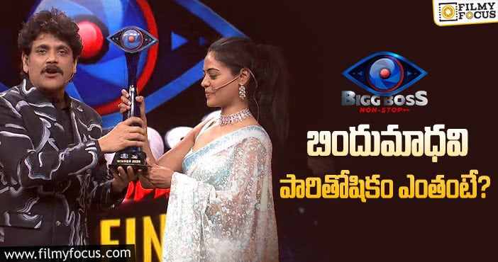 Bindu Madhavi: బిగ్ బాస్ నాన్ స్టాప్ షో ద్వారా బిందు ఎంత వెనకేసిందంటే?