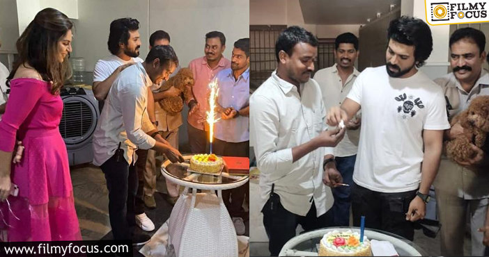 Ram Charan arranges party for his driver