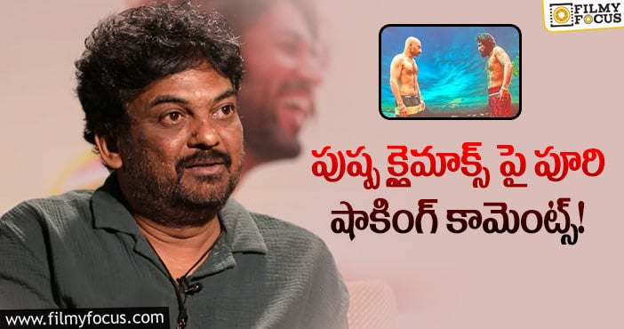 Puri Jagannadh: రీసెంట్ గా చూసిన సినిమాలో పుష్ప క్లైమాక్స్ బాగా నచ్చింది: పూరి జగన్నాథ్