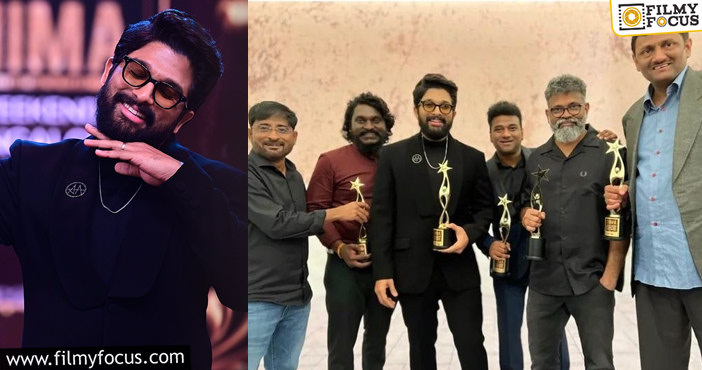 Puspha movie awarded SIIMA awards in 6 categories