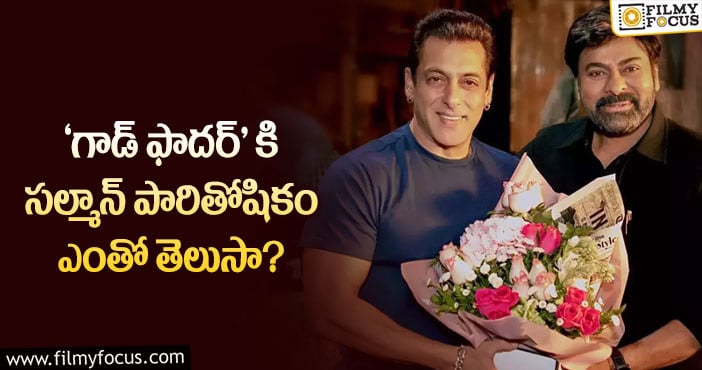 Salman Khan Remuneration: 20 నిమిషాల పాత్రకే సల్మాన్ అంత తీసుకున్నాడా?