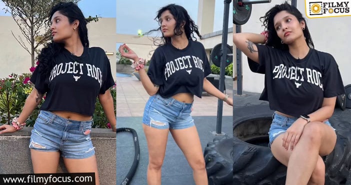 Ritika Singh: రింగుల జుట్టు రితిక అందాల విందు.. వైరల్ అవుతున్న ఫొటోలు..!