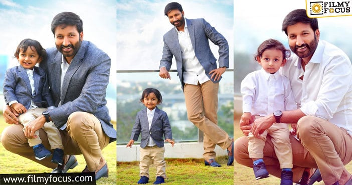 Gopichand with his son pic goes viral