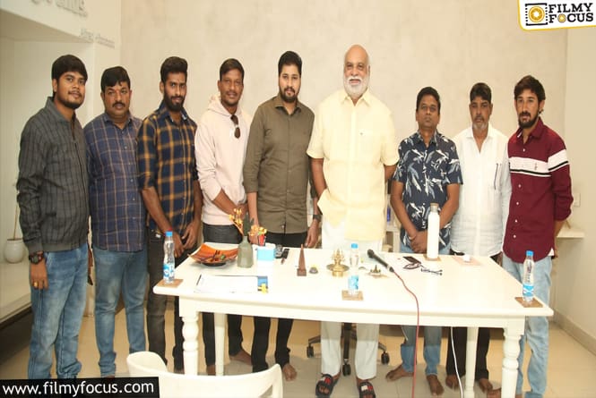 దర్శకేంద్రుడు రాఘవేంద్ర రావు గారు విడుదల చేసిన అలా నిన్ను చేరి ఫస్ట్‌లుక్‌ గ్లింప్స్