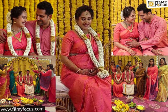 Pooja Ramachandran: ఘనంగా బిగ్ బాస్ బ్యూటీ పూజ రామచంద్రన్ సీమంతం.. ఫోటోలు వైరల్!