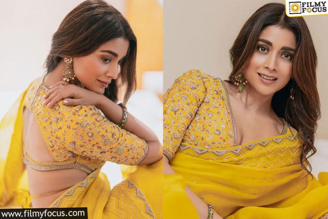 Shriya: చీరకట్టులో సెగలు రేపుతున్న శ్రియ శరణ్.. వైరల్ అవుతున్న ఫోటోలు!