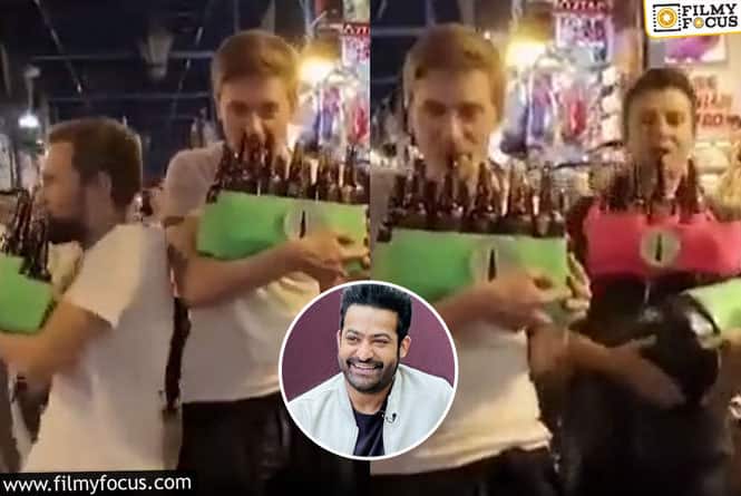 Jr NTR: విదేశీయుల నోట జూనియర్ ఎన్టీఆర్ పాట.. వైరల్ అవుతున్న వీడియో..