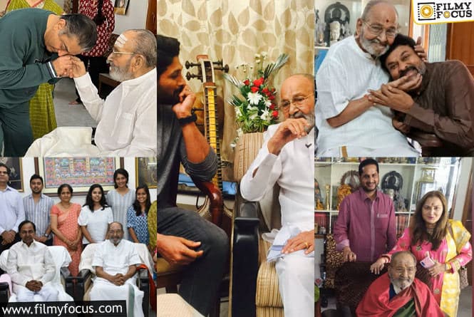 K Viswanath: కళాతపస్వి కె. విశ్వనాథ్ గారి చివరి ఫోటోలు.. వైరల్