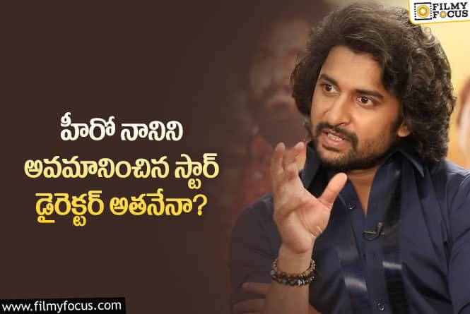 Hero Nani: ఆ డైరెక్టర్ నానిని దారుణంగా అవమానించాడా?