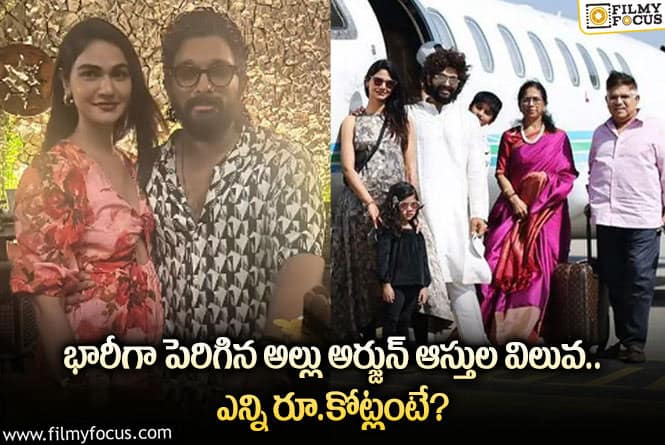 Allu Arjun: వామ్మో.. ఐకాన్ స్టార్ అల్లు అర్జున్ ఆస్తుల విలువ ఇన్ని రూ.కోట్లా?