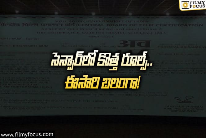 Censor: సినిమాల పైరసీ, సమస్యల పరిష్కారానికి కేంద్ర ప్రభుత్వం రెడీ!