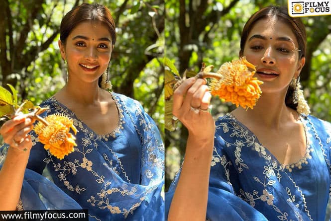 Pooja Hegde: పూల మధ్యలో బుట్టబోమ్మ.. తన లేటేస్ట్ ఫోటోలను షేర్ చేసిన పూజా హెగ్డే!