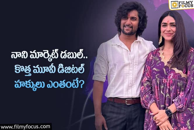 Hero Nani: నాని మార్కెట్ పెరిగిందిగా.. కొత్త సినిమా హక్కులు ఎంతో తెలుసా?