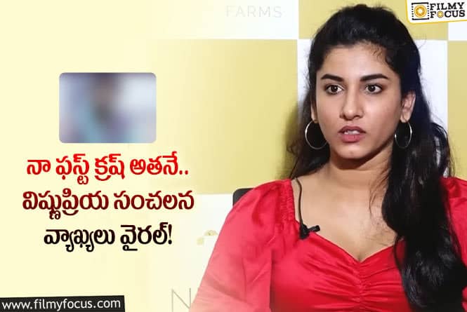 Vishnu Priya: యాంకర్ విష్ణుప్రియ ఫస్ట్ క్రష్ ఎవరో తెలిస్తే మాత్రం షాకవ్వాల్సిందే!