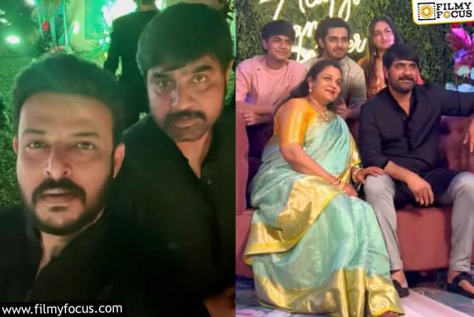 Srikanth Family: మెహందీ ఫంక్షన్లో సందడి చేసిన శ్రీకాంత్ ఫ్యామిలీ.. ఫోటోలు వైరల్!