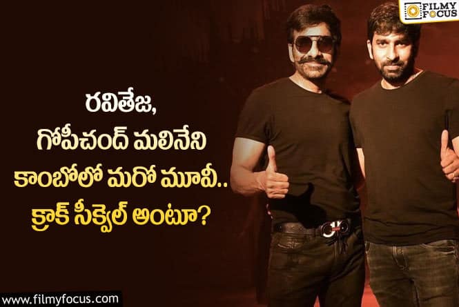 Ravi Teja: స్టార్ డైరెక్టర్ గోపీచంద్ మలినేని ఆ రికార్డును సొంతం చేసుకుంటారా?