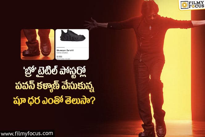 Pawan Kalyan: అయ్య బాబోయ్.. పవన్ ధరించిన షూ అంత ఖరీదైనదా..!