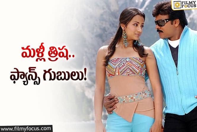 Chiranjeevi, Trisha: చిరంజీవి కొత్త సినిమాలో త్రిష.. ఆల్‌మోస్ట్‌ ఓకే అంటున్నారు.. ఏ సినిమా అంటే?