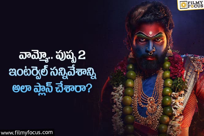 Pushpa2: పుష్ప2 ఇంటర్వెల్ సీన్ ఆ రేంజ్ లో ఉండనుందా?