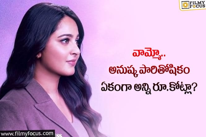 Anushka: దేవుడా.. ఆ సినిమాకు అనుష్క ఆ రేంజ్ లో తీసుకుంటున్నారా?