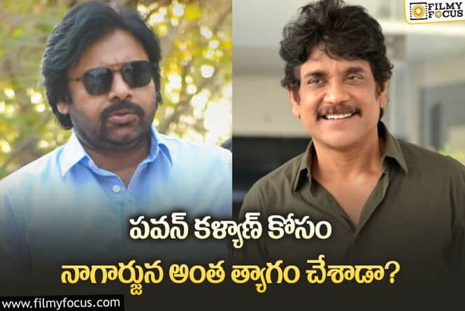 Nagarjuna, Pawan Kalyan: పవన్ కోసం నాగార్జున అంత త్యాగం చేశాడా.. బయటపడిన  నిజం!