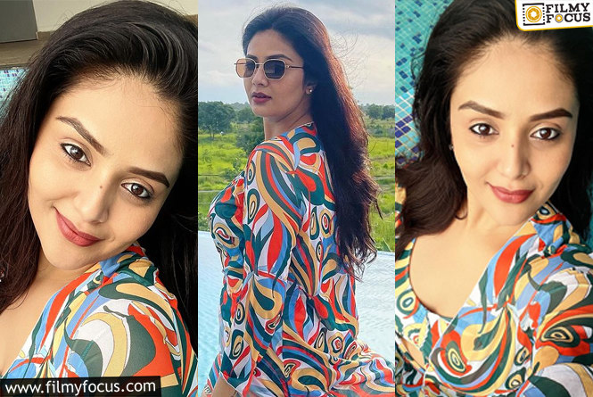 Sreemukhi: స్విమ్మింగ్ పూల్ లో హాట్ అందాలతో  అదరగొడుతున్న బుల్లి తెర రాములమ్మ..!