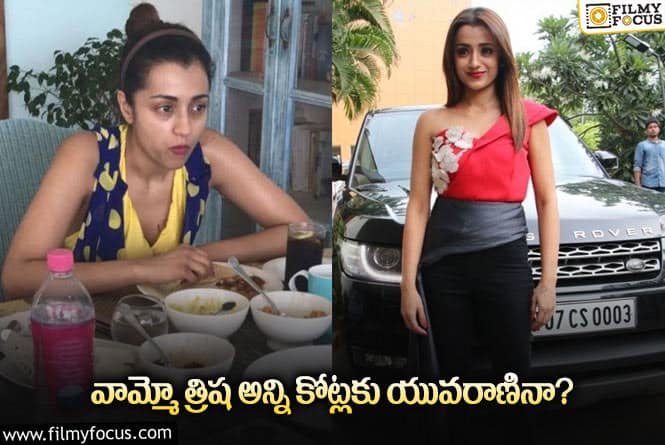 Trisha: హీరోయిన్ త్రిష ఆస్తి ఎంతో తెలిస్తే షాక్ అవుతారు..!