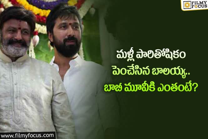 Balakrishna: ఏడాదికే బాలయ్య రెమ్యునరేషన్ రెట్టింపైందా.. ఏం జరిగిందంటే?