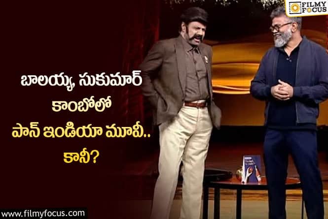 Balakrishna, Sukumar: స్టార్ డైరెక్టర్ సుకుమార్ బాలయ్యతో అలాంటి సినిమా ప్లాన్ చేశారా?