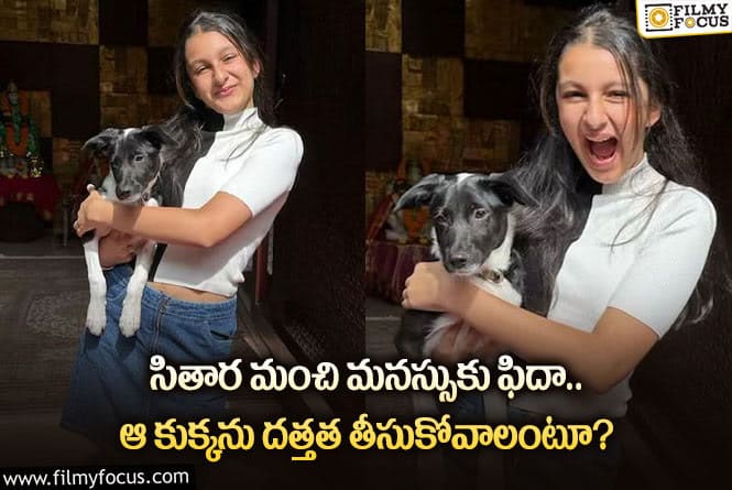 Sitara: చిన్న వయస్సులో గొప్ప ఆలోచనలు.. సితార మనస్సుకు ఫిదా కావాల్సిందే!