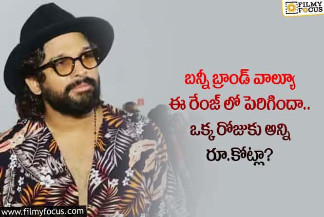 Allu Arjun: యాడ్స్ కోసం అల్లు హీరో ఒక్కరోజు రెమ్యునరేషన్ ఆ రేంజ్ లో ఉందా?