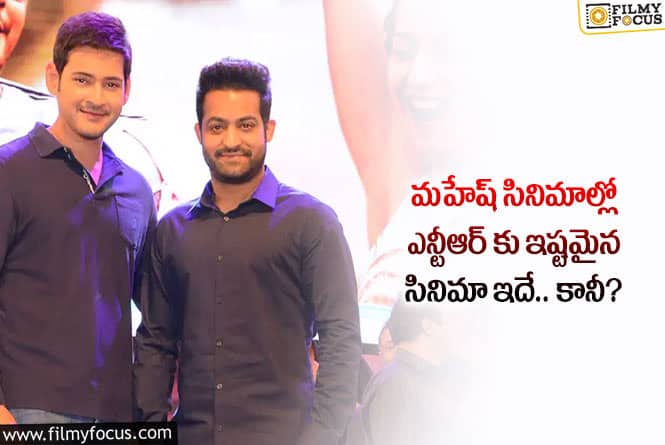 Jr NTR, Mahesh Babu: మహేష్ బాబు సినిమాల్లో తారక్ కు ఎంతో నచ్చిన సినిమా ఇదేనా?