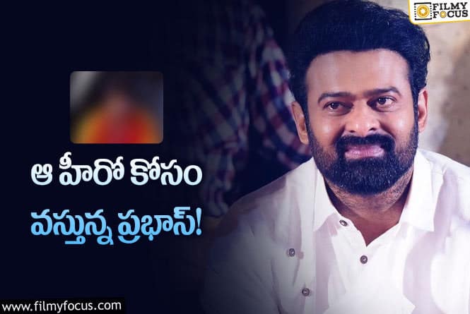 Prabhas: ప్యాన్స్ కి ఆదిరిపోయే ట్విస్ట్  ఇవ్వనున్న ప్రభాస్..!