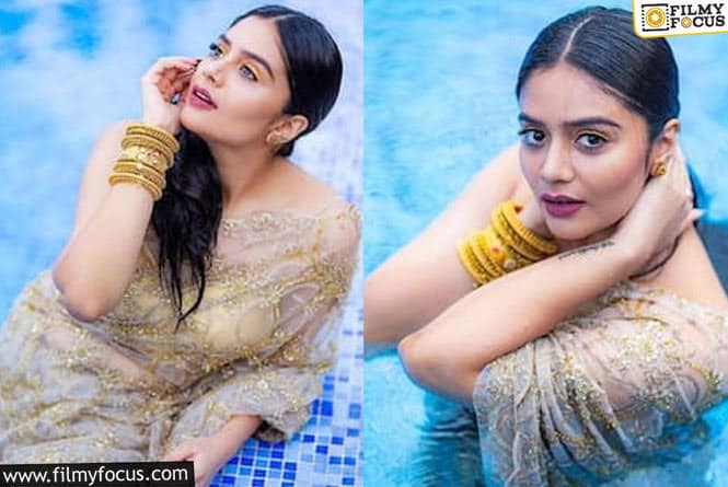 Sreemukhi: స్విమ్మింగ్ పూల్ లో  శ్రీముఖి..కుర్రాళ్లకు కునుకు లేకుండా చేస్తుంది.!