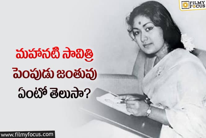 Savitri: సావిత్రి ఇష్టంగా పెంచుకున్న జంతువు ఏంటో తెలిస్తే షాక్ అవుతారు..!