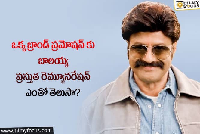 Balakrishna: యాడ్స్ ద్వారా భారీగా సంపాదిస్తున్న బాలయ్య?