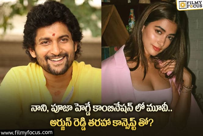 Nani, Pooja Hegde: టాలీవుడ్ ఇండస్ట్రీలో మరో క్రేజీ కాంబినేషన్ కు రంగం సిద్ధమైందా?