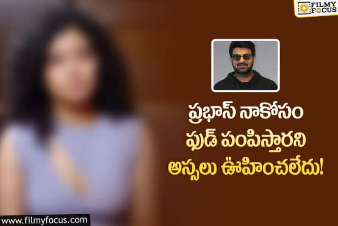 Prabhas: ప్రభాస్ నుంచి అస్సలు ఊహించలేదు.. ప్రముఖ నటి ఏమన్నారంటే?