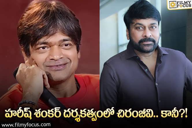 Harish Shankar, Chiranjeevi: ఆ విషయం తెలిసి కంగారుపడ్డ చిరంజీవి అభిమానులు.!