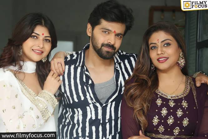 trigun: త్రిగుణ్, శ్రీజిత ఘోష్ కాంబోలో అరుణ్ విజువల్స్ బ్యానర్ నిర్మిస్తున్న ‘స్వీటీ నాటీ క్రేజీ’ లాంచ‌నంగా ప్రారంభం